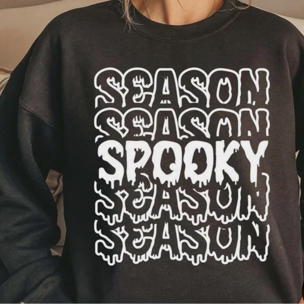 Women Spooky sweatshirt - Picture 2 of 2